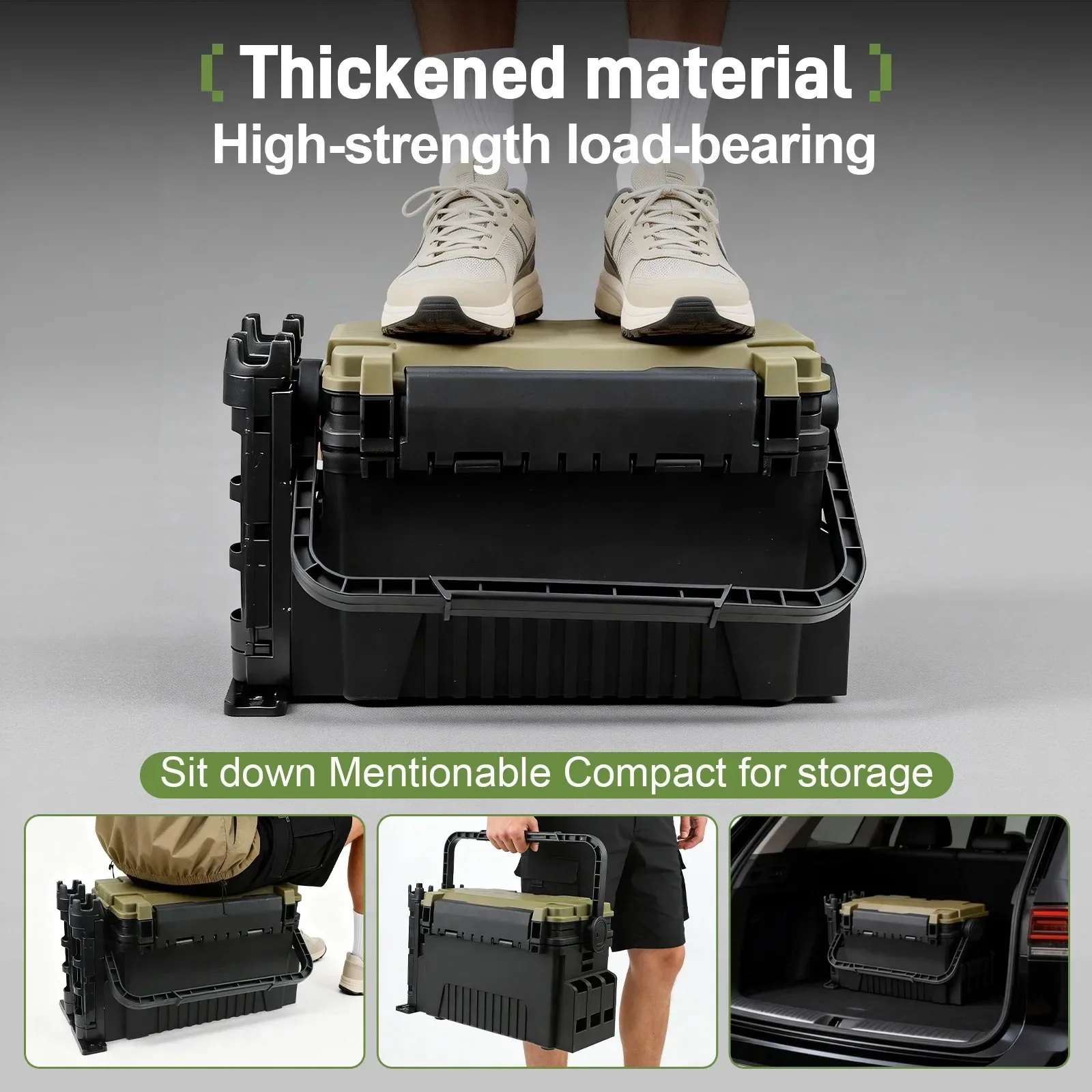 Large Capacity Tackle Fishing  - огляд і ціна Fishing Kayak Crate