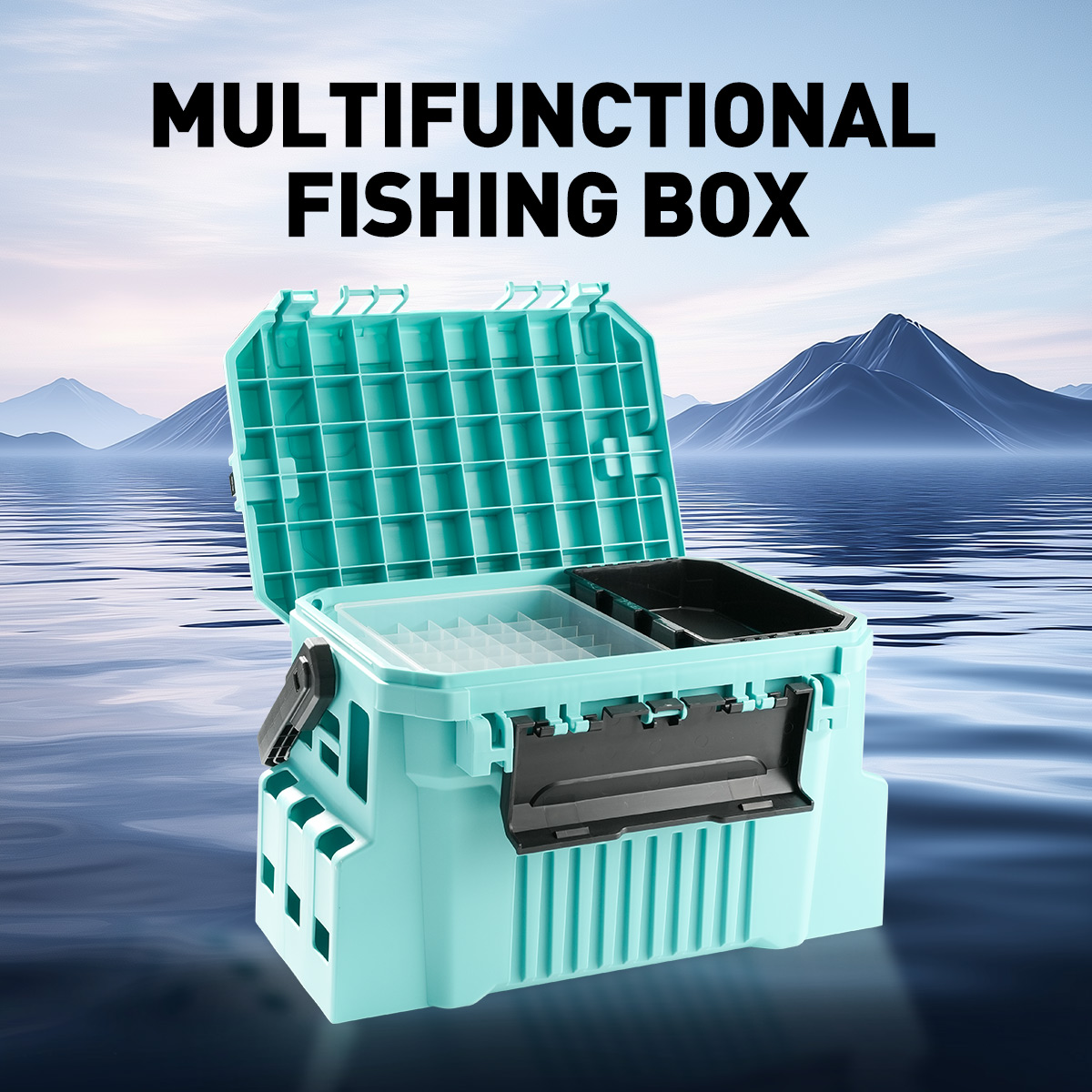 20L FIshing tackle box with eg - огляд і ціна Fishing Kayak Crate